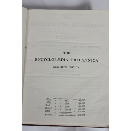 807 - BOOKS: THE ENCYCLOPEDIA BRITANNICA'S FINE LEATHER BINDINGS