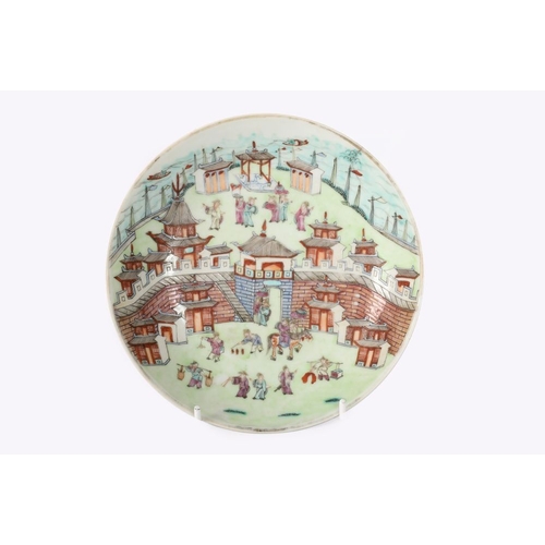 9 - CHINESE GUANGZHOU SAUCER DISH