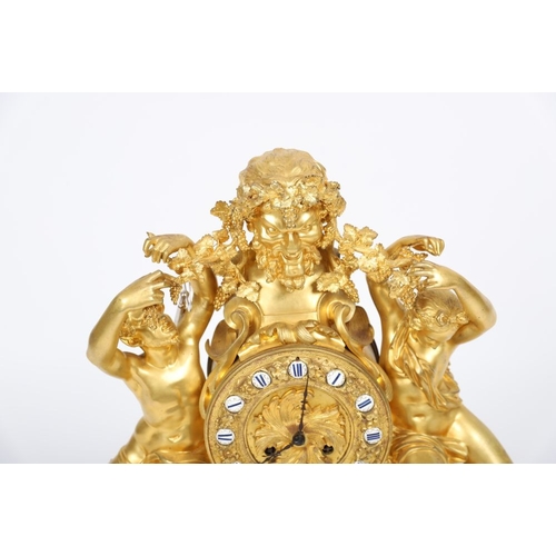 94 - IMPORTANT 19TH-CENTURY FRENCH ORMOLU MANTEL CLOCK