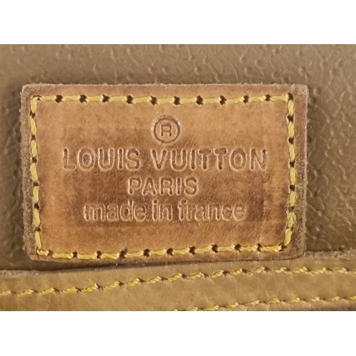 296 - LOUIS VUITTON LEATHER SAC