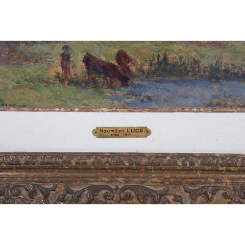 112 - MAXIMILIEN LUCE (1858 - 1941)