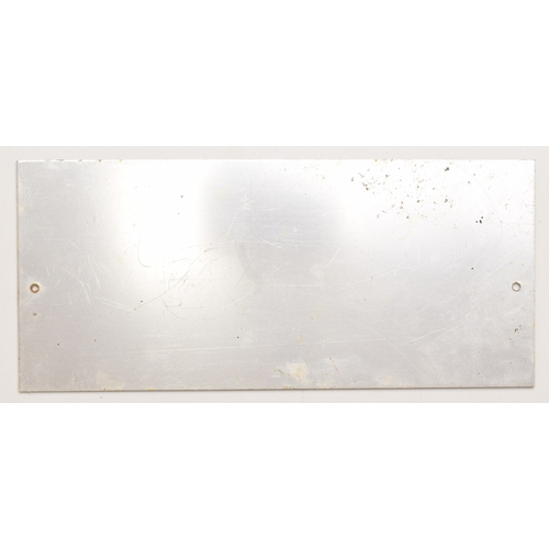 83 - Cab plate, BRUSH ELECTRICAL MACHINES LIMITED, LOUGHBOROUGH ENGLAND, A HAWKER SIDDERLEY COMPANY LOCOM... 