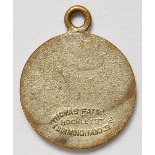 105 - Fob badge, UNION OF RAILWAY SIGNALMEN. A rare piece, from the union that was set up after the 1924 r... 