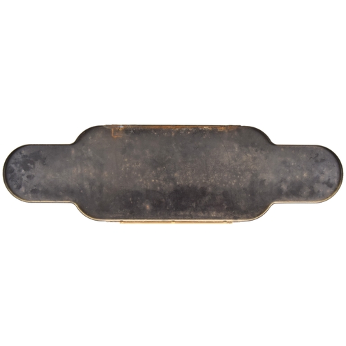 191 - British Railways, Western Region totem, HIGHBRIDGE FOR BURNHAM-ON-SEA, from the closed Somerset and ... 