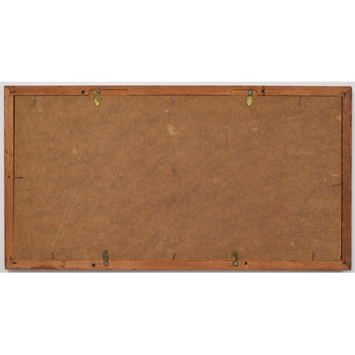 244 - Carriage print, LAVENHAM, SUFFOLK, Kenneth Steel, BR size B, 1948-55. Original style frame, 21 1/4 x... 