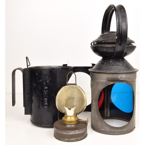 Handlamp, London & North Eastern Railway, brass plated LONDON & NORTH ...