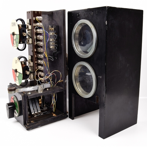 291 - Signal block instrument, London and North Eastern Railway, double line, with tapper and integral bel... 