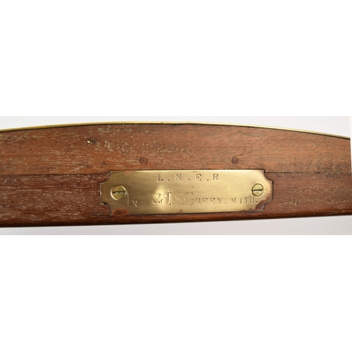 251 - Lightweight track gauge of the type used by senior engineers as opposed to the heavier models issued... 