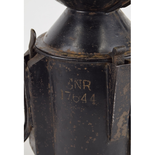 289 - Handlamp. Great Northern Railway / London & North Eastern Railway, brass plated LONDON & NOR... 