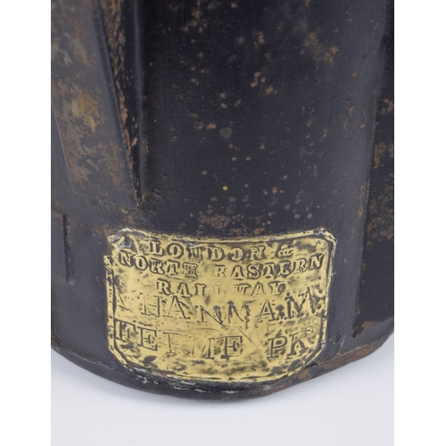 289 - Handlamp. Great Northern Railway / London & North Eastern Railway, brass plated LONDON & NOR... 