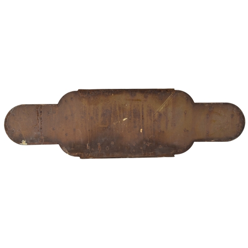296 - Totem, enamel, British Railways Western Region, H/F KIDWELLY. This is from the former station betwee... 