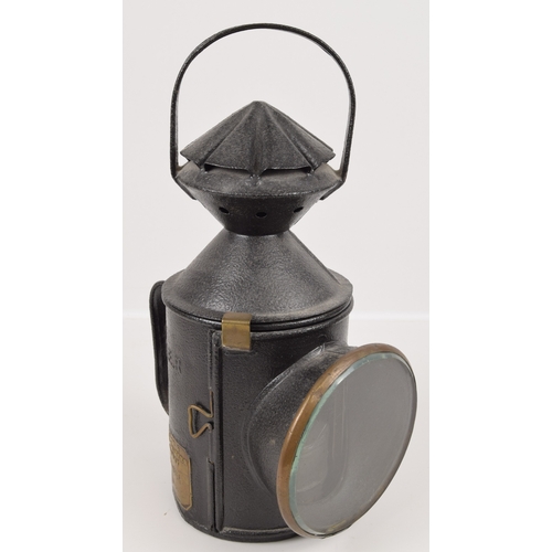 275 - Handlamp, London & North Eastern Railway, brass plated LONDON & NORTH EASTERN RAILWAY DONCAS... 
