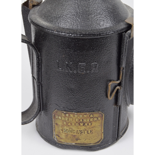 275 - Handlamp, London & North Eastern Railway, brass plated LONDON & NORTH EASTERN RAILWAY DONCAS... 