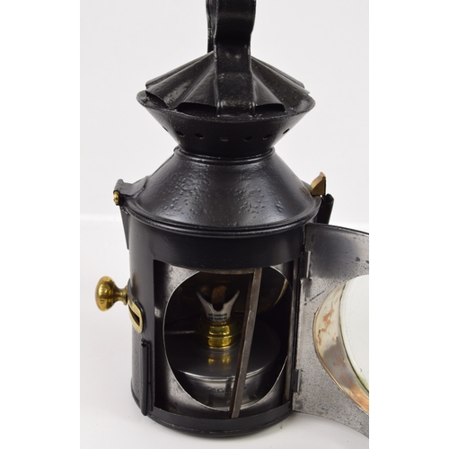 254 - Handlamp, Great Eastern Railway, complete, ALDEBURGH. A rare location from the closed station on the... 