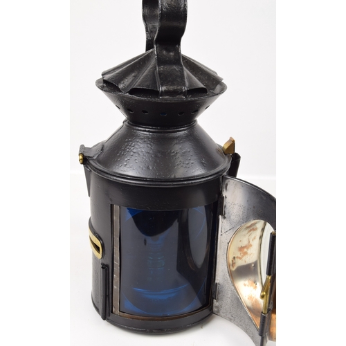 254 - Handlamp, Great Eastern Railway, complete, ALDEBURGH. A rare location from the closed station on the... 