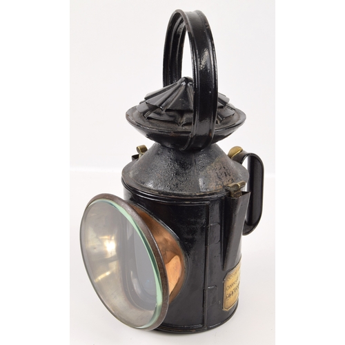 280 - Handlamp, Great Northen Railway, complete, brass plated GREAT NORTHERN RAILWAY COMPANY LINCOLN GDS 1... 
