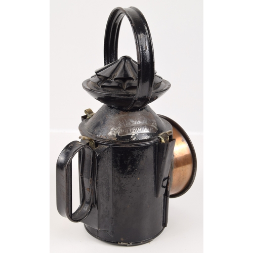 280 - Handlamp, Great Northen Railway, complete, brass plated GREAT NORTHERN RAILWAY COMPANY LINCOLN GDS 1... 