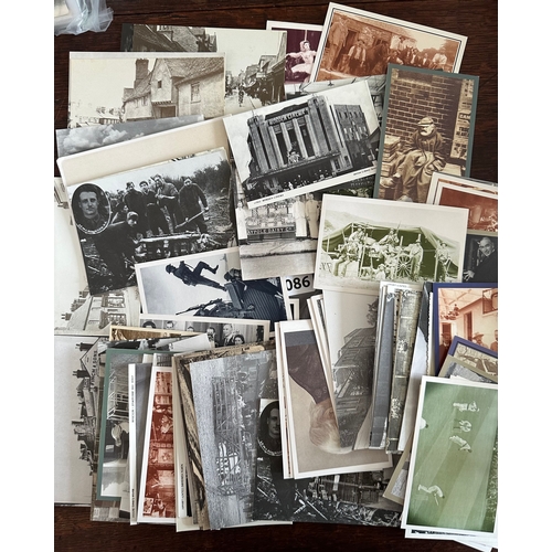 86 - approx 88 vintage postcards mainly reproduction photos of GB late 19th century and early 20th centur... 