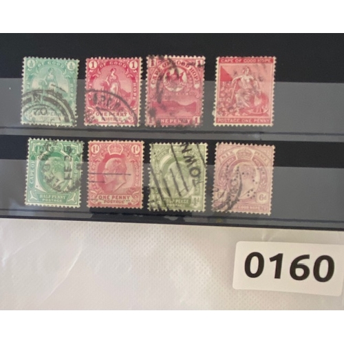 160 - CAPE OF GOOD HOPE early stamps including 6d perfin