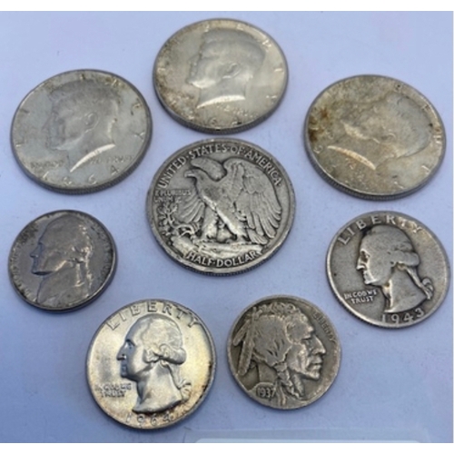 39 - USA silver coins to 1964