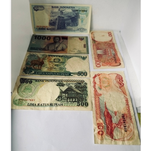 234 - Indonesian Banknotes x 6 from 1984 to 2000
