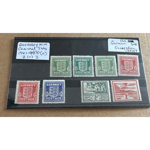 461 - Channel Islands  mint German Occupation stamps 1941-1944