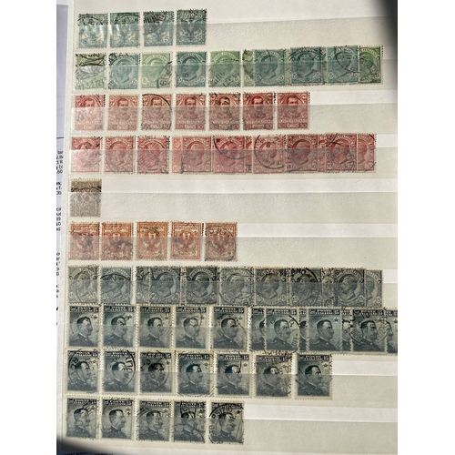 340 - ITALY duplicated lot of early stamps on stockleaves of 1863-65 issue (c.48, inc 2 lire), 1889 values... 