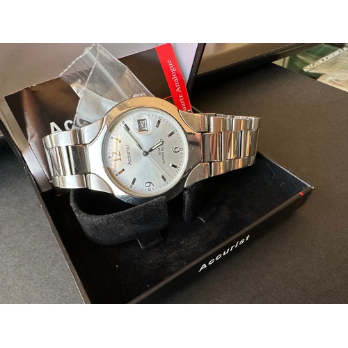 Accurist 7343 Orologio Da Uomo Classico, Movimento Al Quarzo, Cassa In Acciaio, Quadrante Analogico - 3