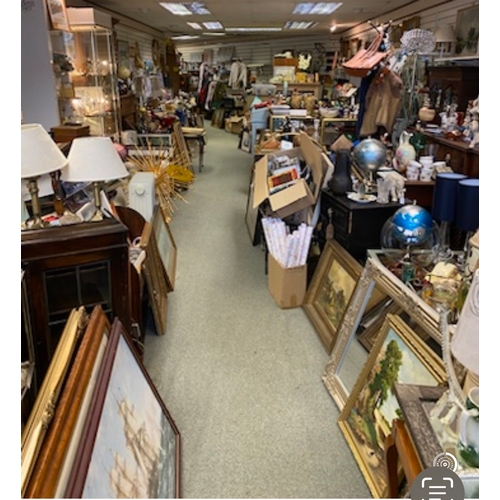 648 - Emporium stock clearance of the complete ground floor sales space, includes : 
ceramics, curios, gla... 