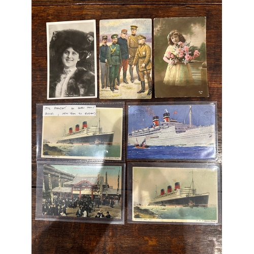 670 - Rare KE KG postcards covers from 1905 to 1936 including Field Post, postings on the high seas with P... 