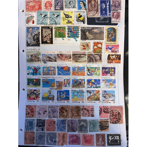 211 - COMMONWEALTH stamps on SG stamp album loose leaf pages including QV, early to modern