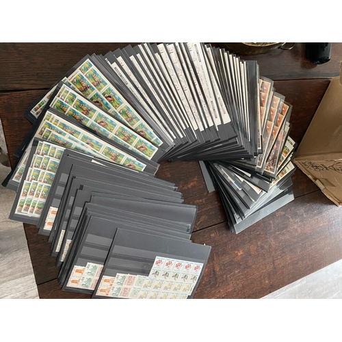 524 - BRAZIL mint stamps approx 1988-1993 with stockcards containing heavily duplicated quantities of doze... 