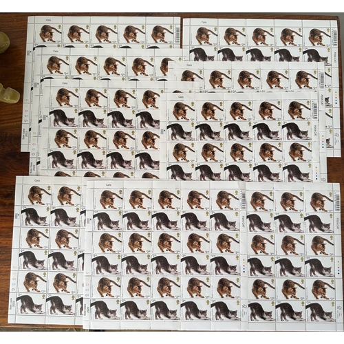 634 - Face value £688 Royal Mail mint UM high value cats £2.55 stamps ( first class large letter ). Total ... 