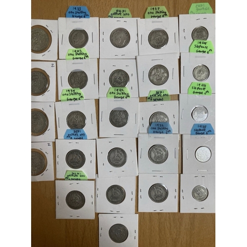 703 - Collection of silver coins pre 1947