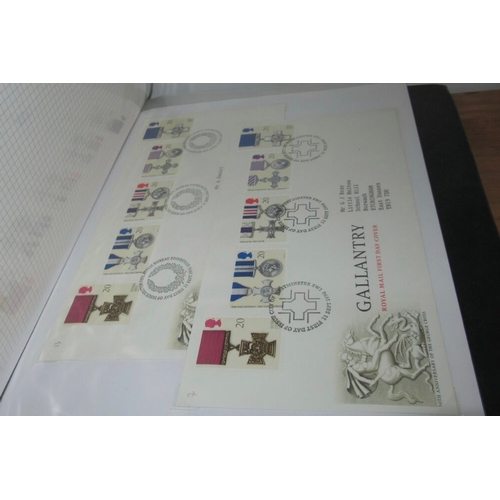 709 - UK GB QEII First day covers (260) collection of commemorative stamps and mini sheets on FDC from 198... 