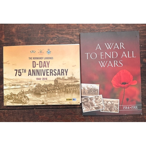 722 - D-Day and War commemorative coins (6)