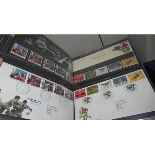 734 - Huge collection of GB Royal Mail mint stamps in Presentation packs (approx. 300) mainly from 1980s -... 