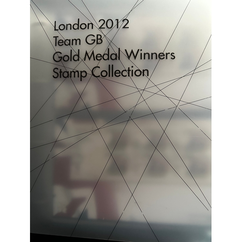 2 - London 2012 Olympic and Paralympic Team GB Gold medal winners FDC stamps Complete collection ( 34 & ... 