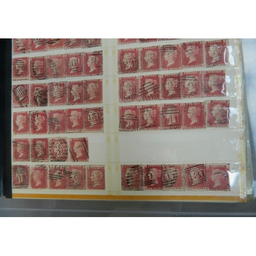 7 - Huge collection of around 1900 x GB QV penny reds in an old album, the 1d red stamps range from plat... 