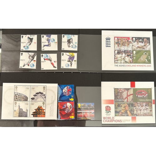 602 - Collection of useable Royal Mail Commemorative Stamps from 2000-2008 ish including self adhesive, ji... 