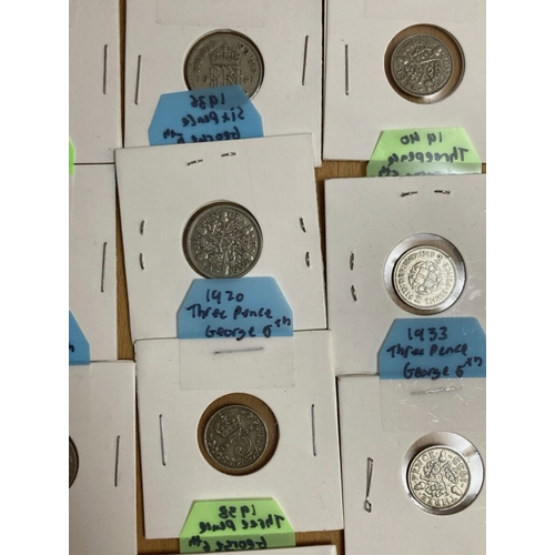 703 - Collection of silver coins pre 1947