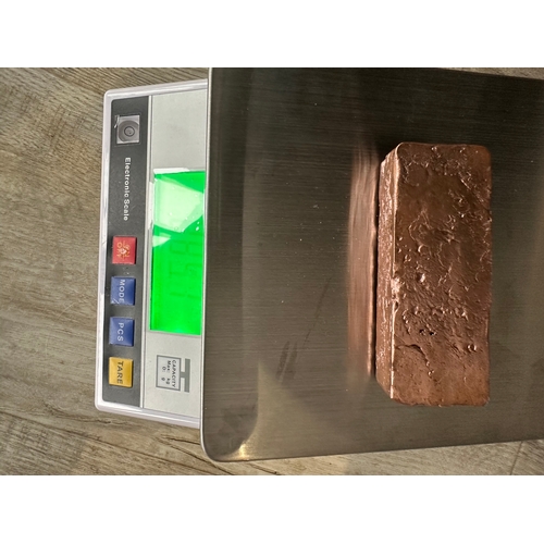 533 - COPPER ingot / bullion bar, for crafting or investing / speculative