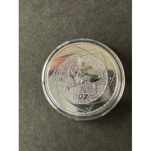 616 - James Bond 007 fine silver coin encapsulated