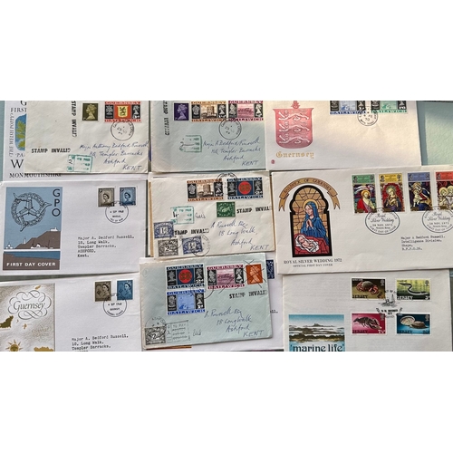 18 - GB Regionals FDC's inc Wales, Scotland, Northern Ireland and Channel Islands Wildings stamps.Stamp I... 