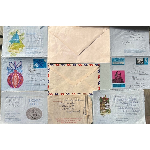 27 - AUSTRALIA  FDC and other Air Letter military interest Air Mail from Salisbury and Germany etc to var... 