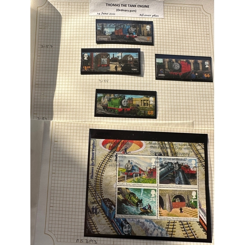 138 - Small collection of used GB stamps and mini sheets ( some part )  including sets / part sets, Presti... 