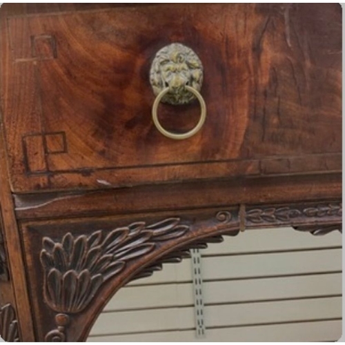 10 - Regency / Georgian sideboard / buffet server with cutlery drawer. BUYER TO COLLECT FROM PWLLHELI. It... 