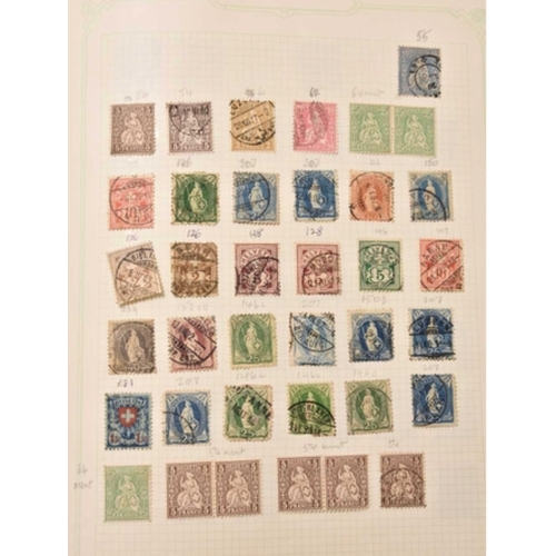 12 - A large collection of foreign stamps housed in 46 albums / stockbooks, tins, packets etc. Mint and u... 