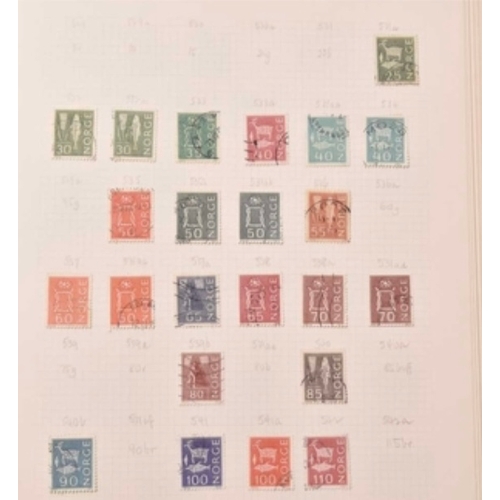 12 - A large collection of foreign stamps housed in 46 albums / stockbooks, tins, packets etc. Mint and u... 