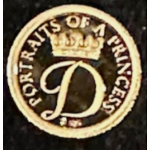 30 - 8 x Diana Portraits of a Princess Solid gold coins in original cases and packaging 4g UNC